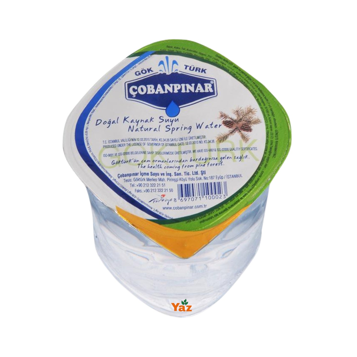Coban Pinar (XXS) Still Water Cup 40x300ml