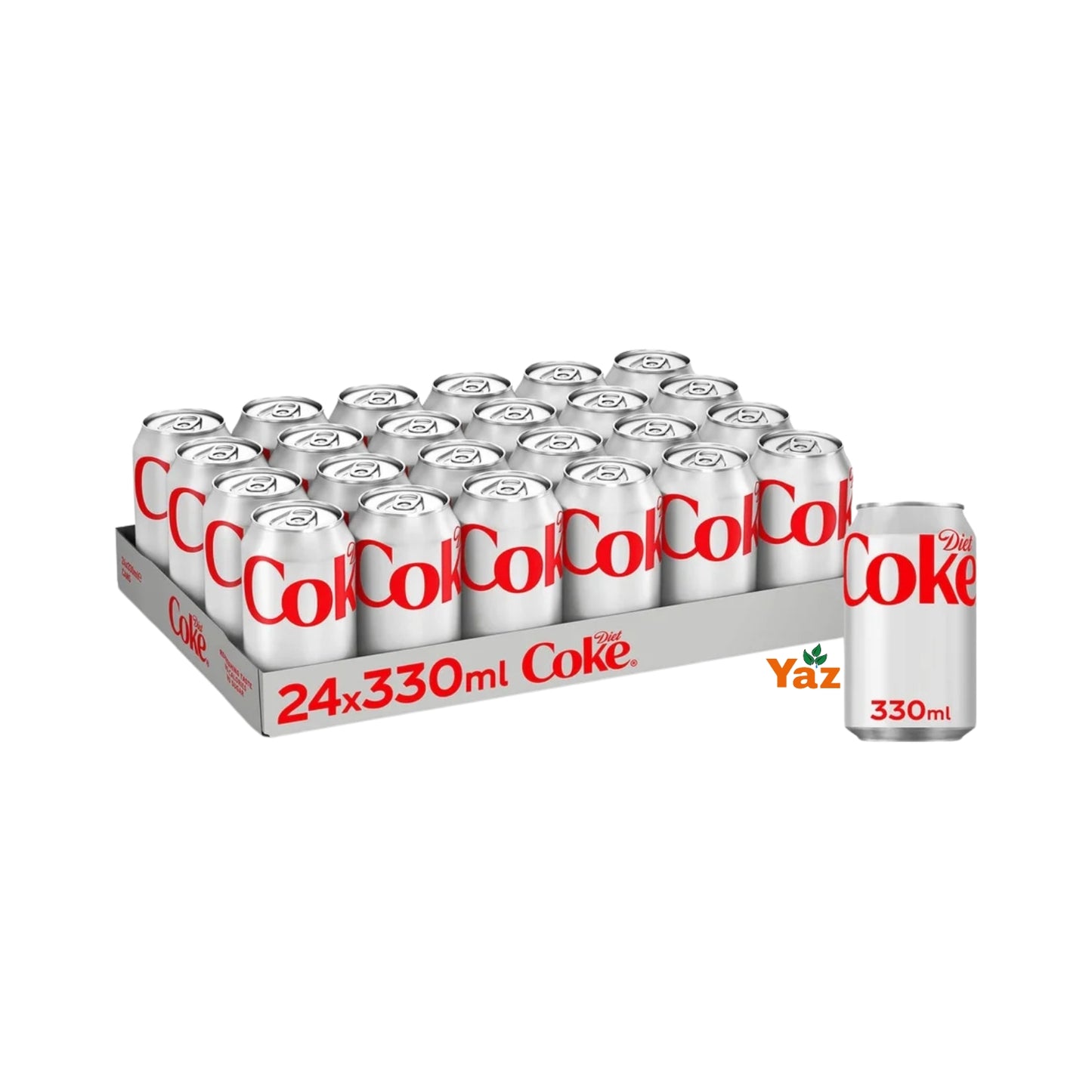 Diet Coke Cans GB 24x330ml