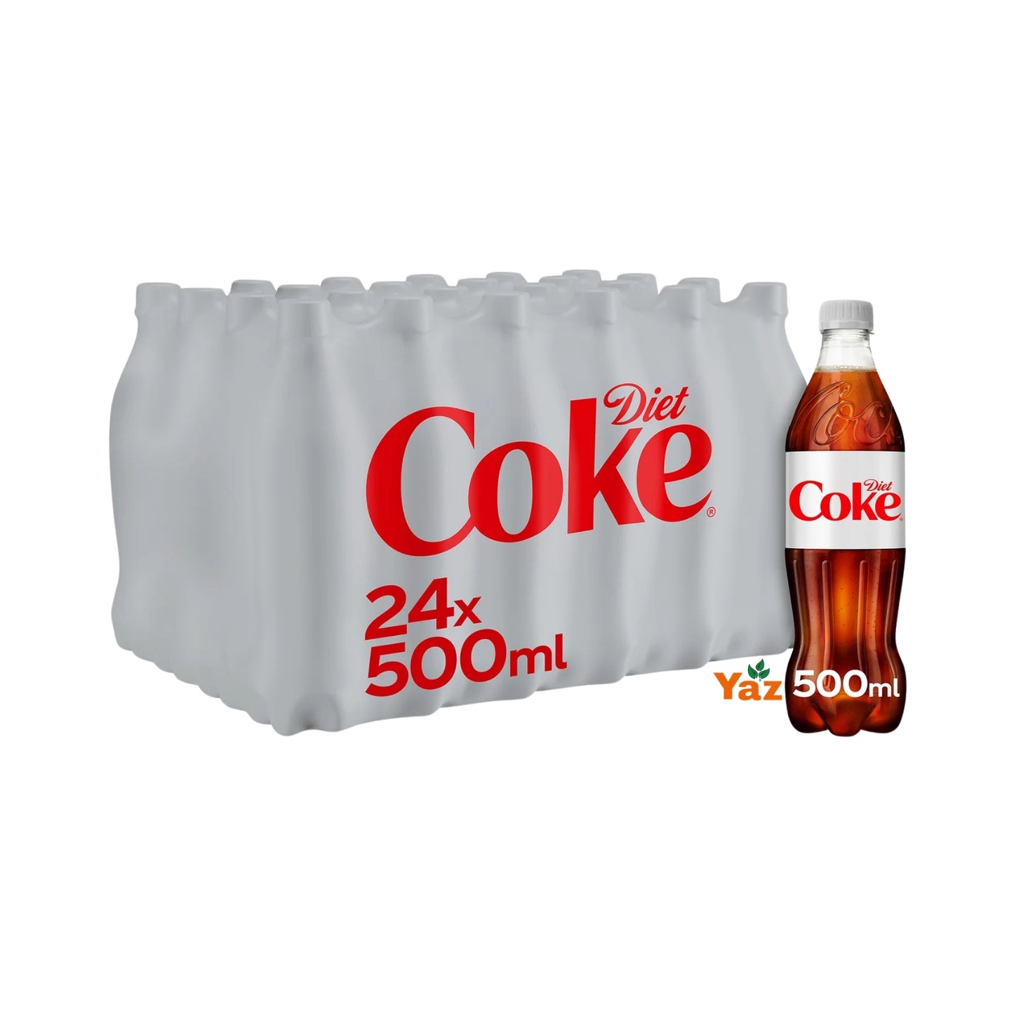 Diet Coke Small Pet Bottle GB 24x500ml