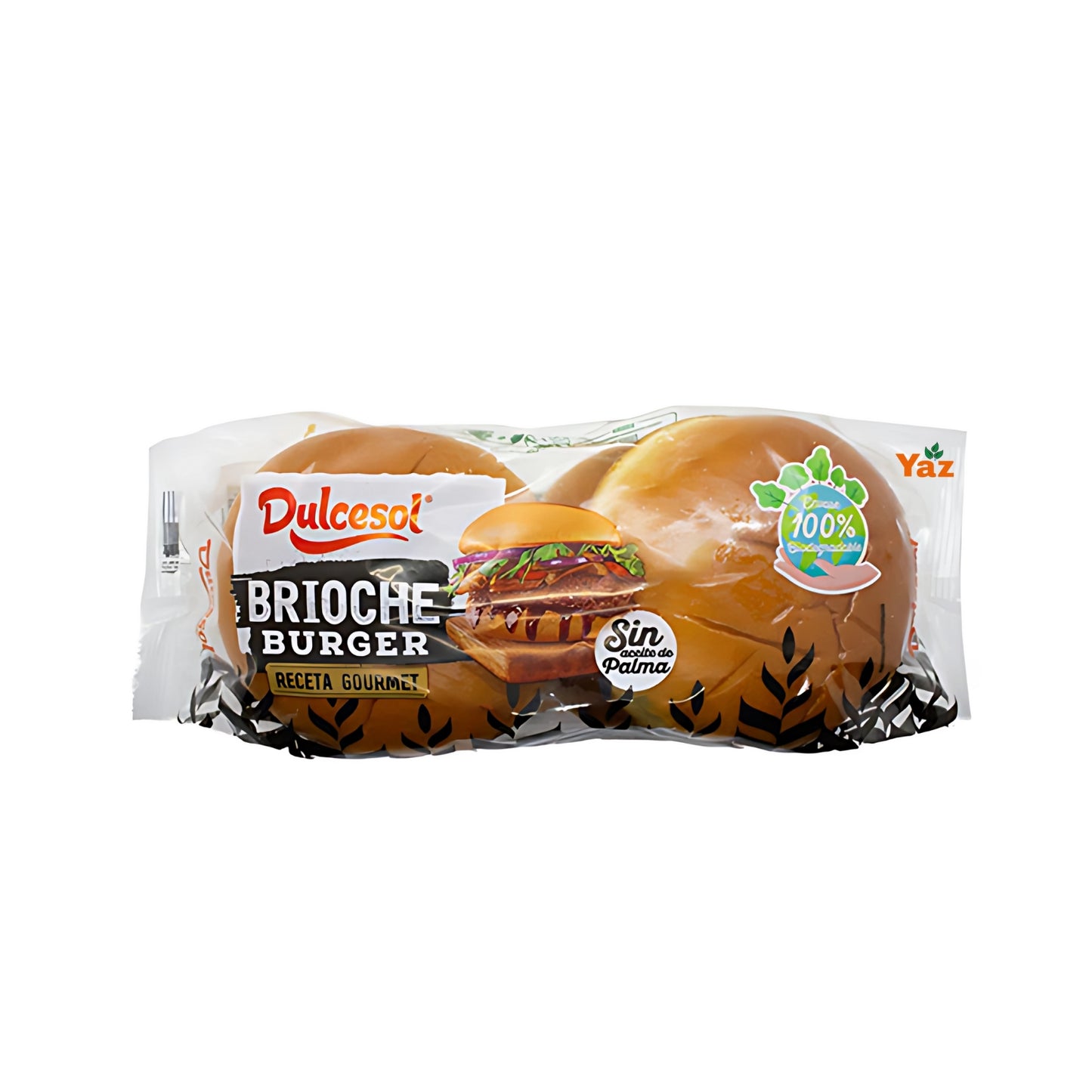 Ambient Brioche Burger Buns Dulcesol 7x340g