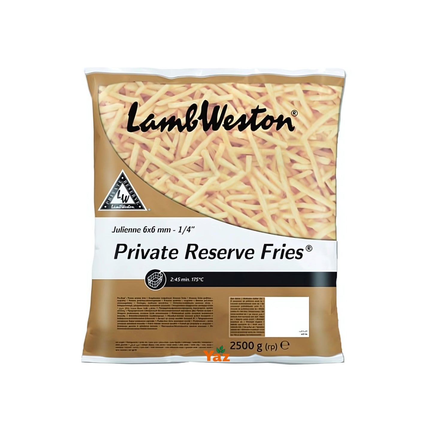 LW F62 Private Reserve Julienne (6x6mm) Chips 4x2.5kg