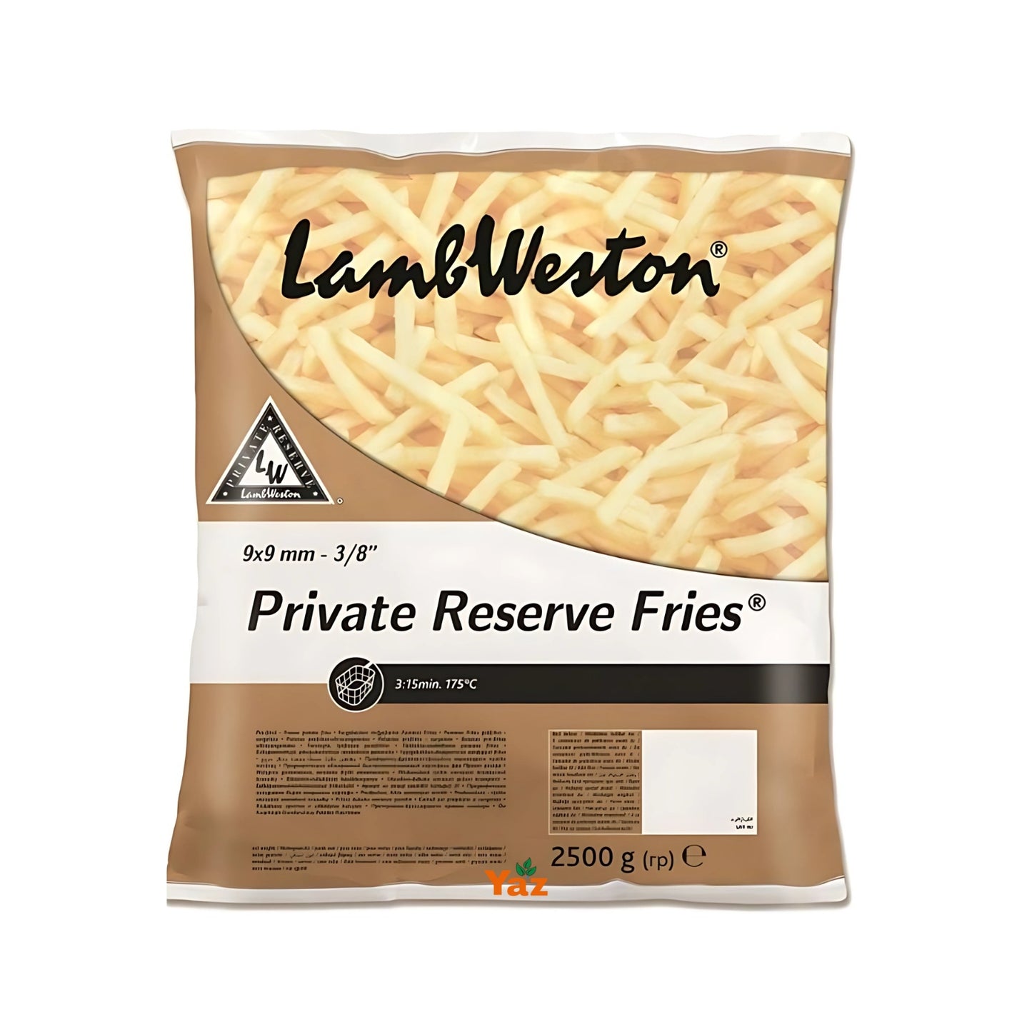 LW F64 Private Reserve Regular (9x9mm) Chips 4x2.5kg