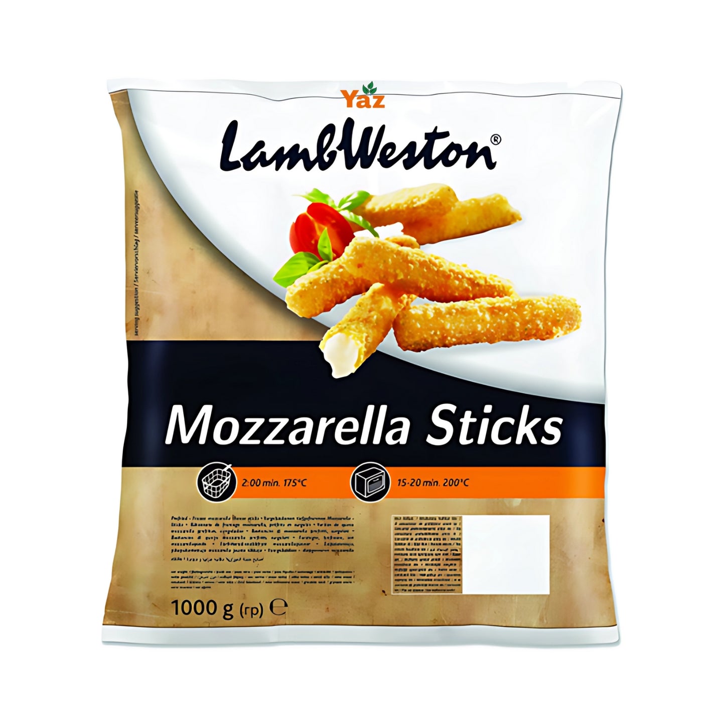 LW MZ4 Mozzarella Sticks 6x1kg