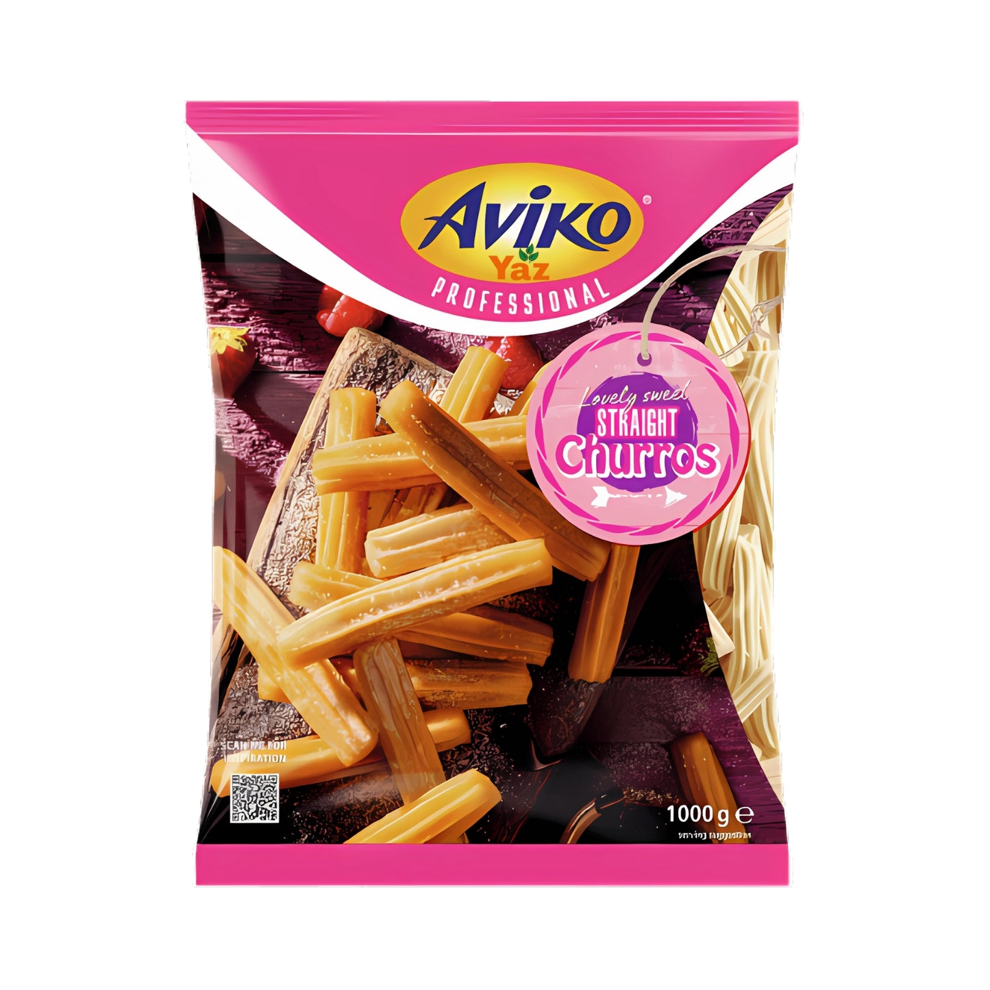 Aviko Sweet Straight Churros Frozen 4x1kg
