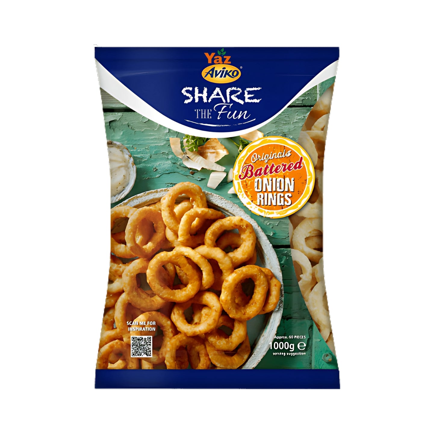 Aviko BATTERED Onion Rings 6x1kg