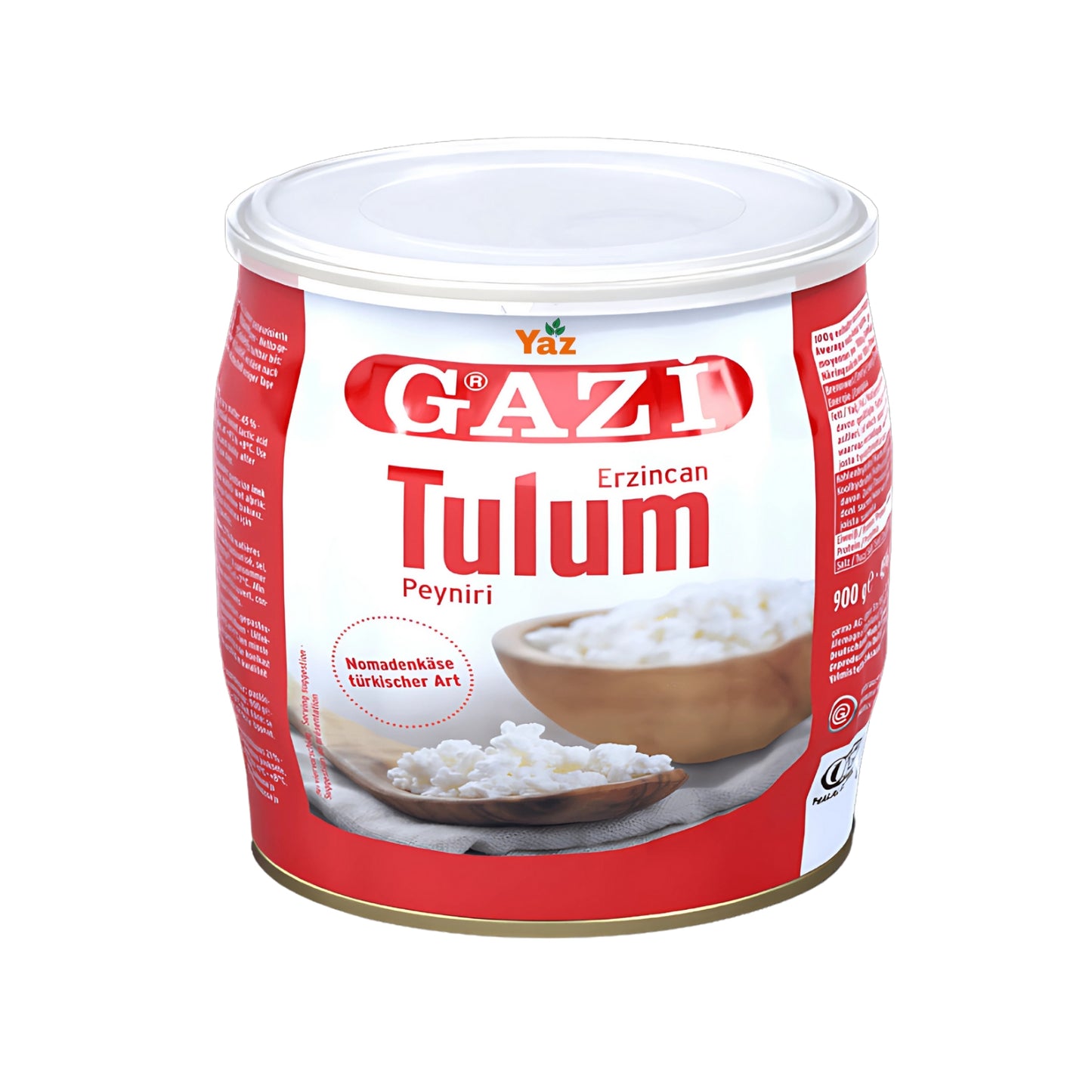 Gazi Tulum Cheese %45 Fat (Erzincan Tulum) in Tin 1x900g