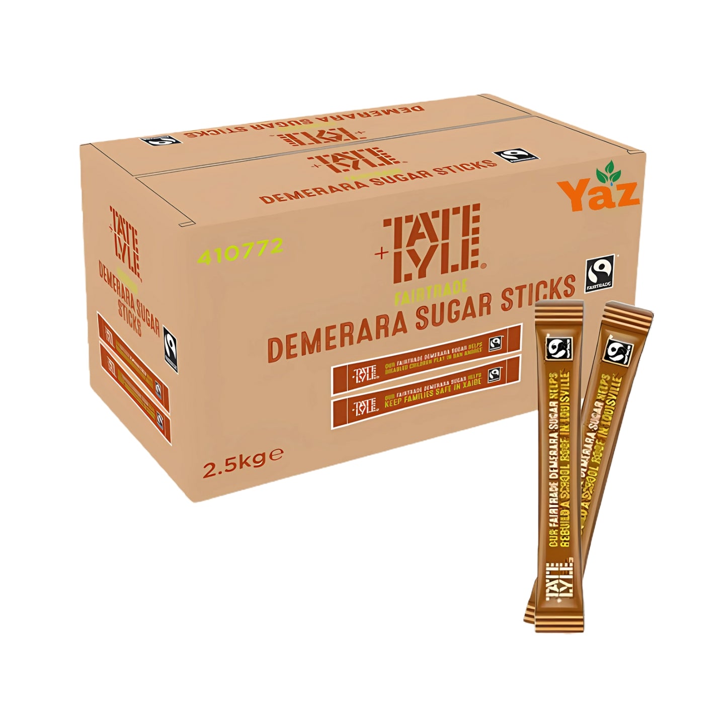 Tate Lyle Brown Sugar STICK Sachets 1x1000