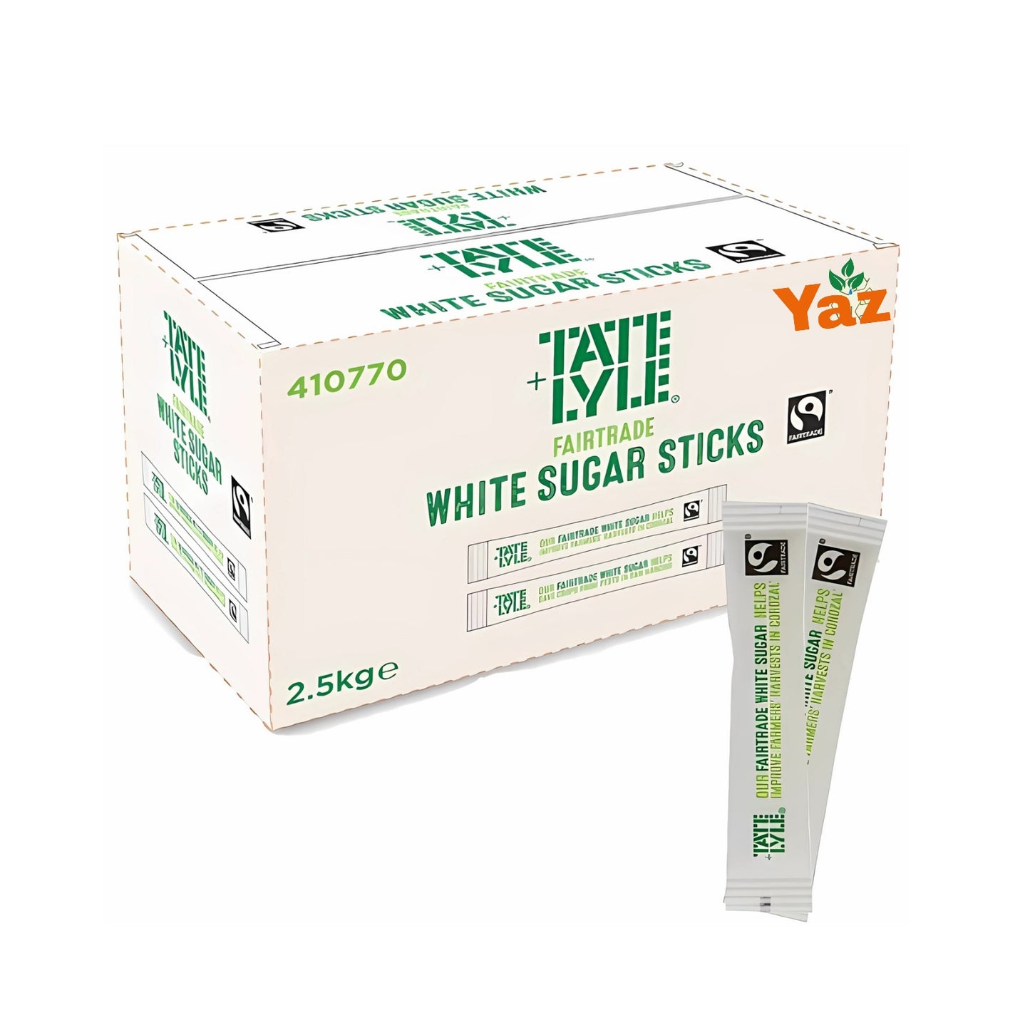 Tate Lyle White Sugar STICK Sachets 1x1000