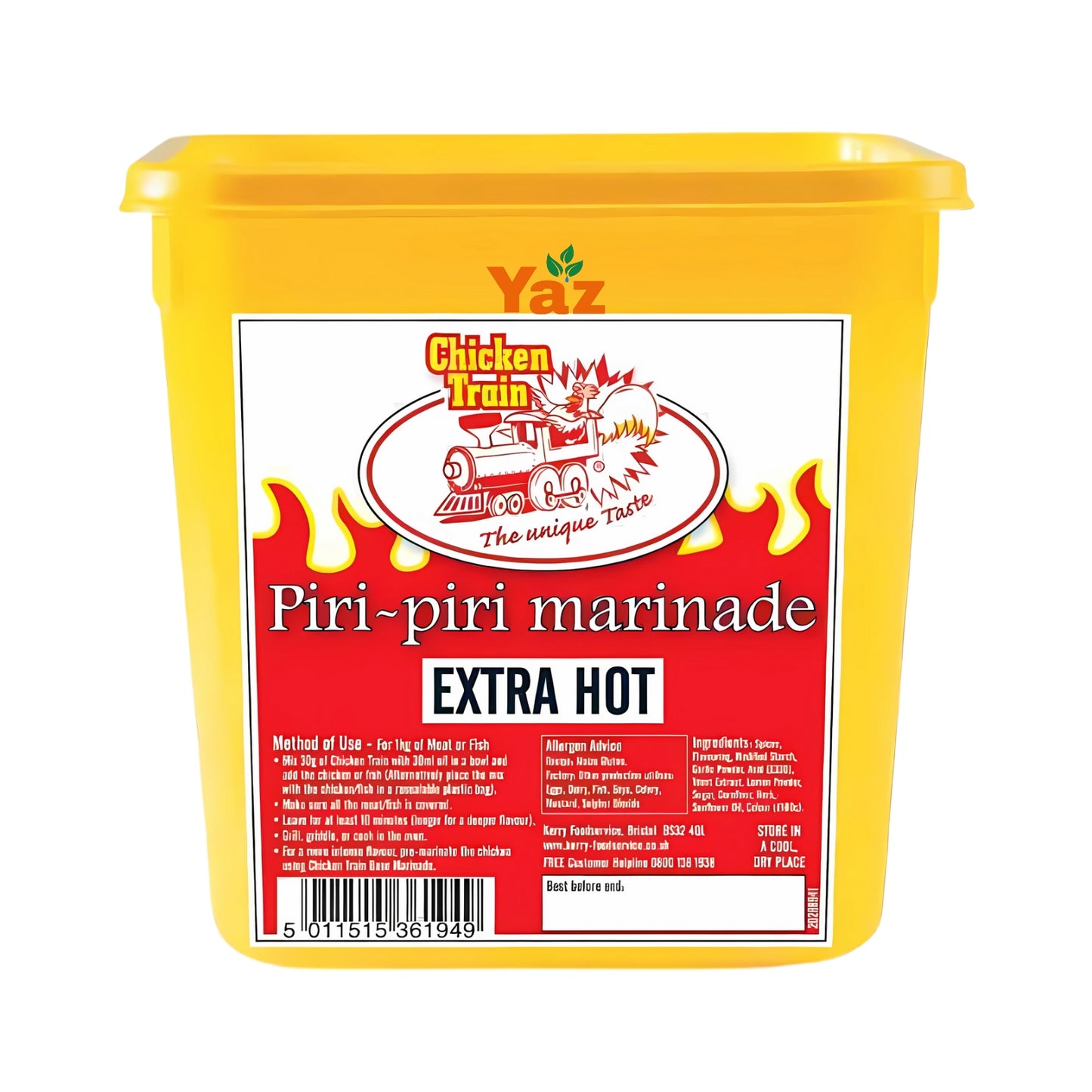 Extra Hot Piri Piri Marinade For Southern Fried Chicken Train 1x2kg