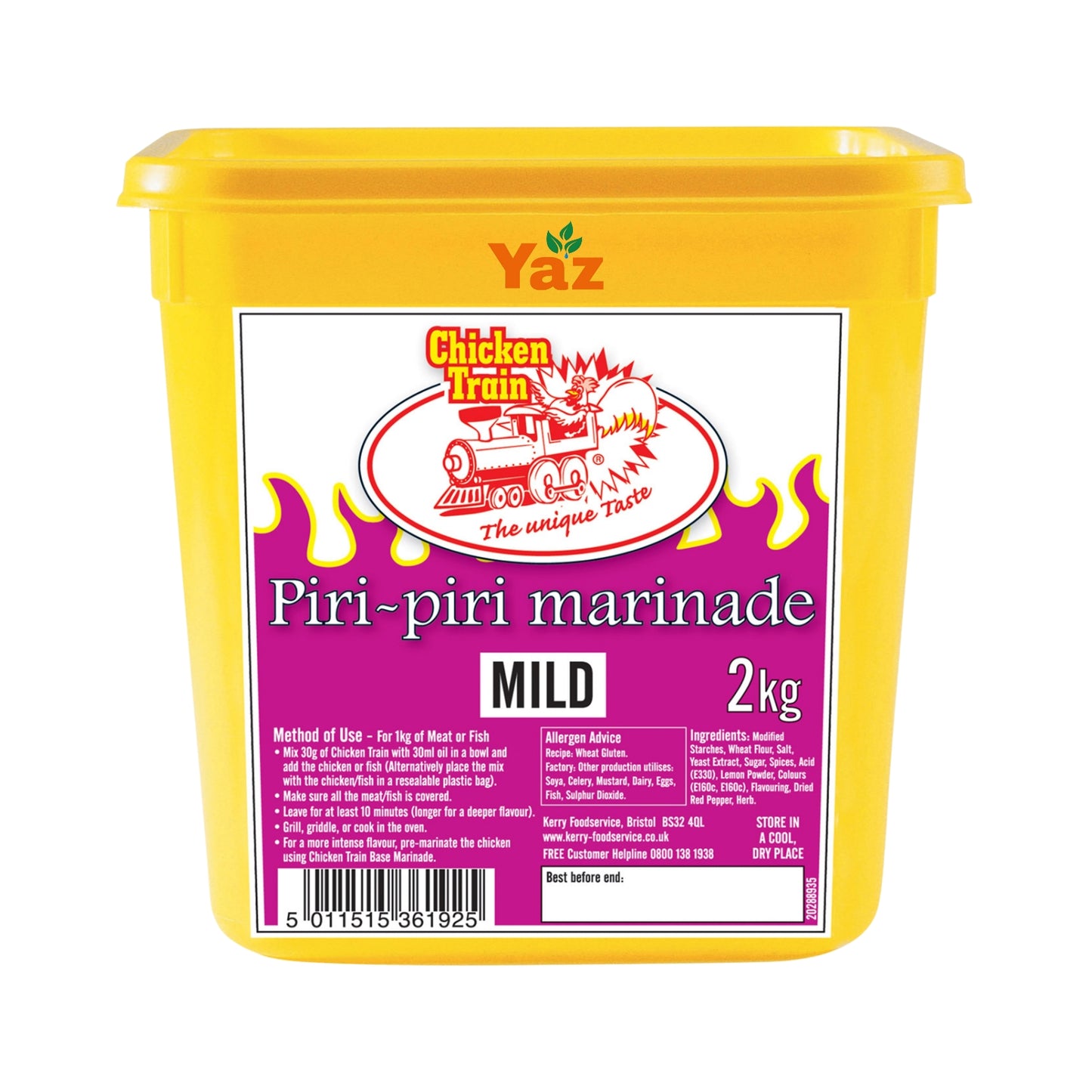 Mild Piri Piri Marinade For Southern Fried Chicken Train 1x2kg