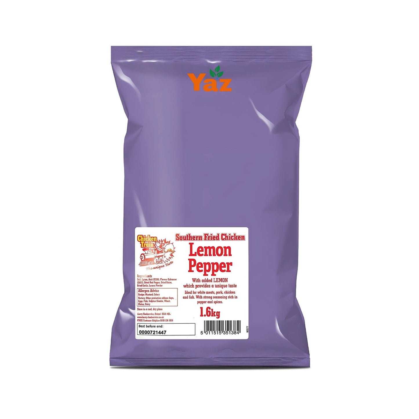 Lemon Pepper Seasoning For Southern Fried Chicken Train 1x1.6kg