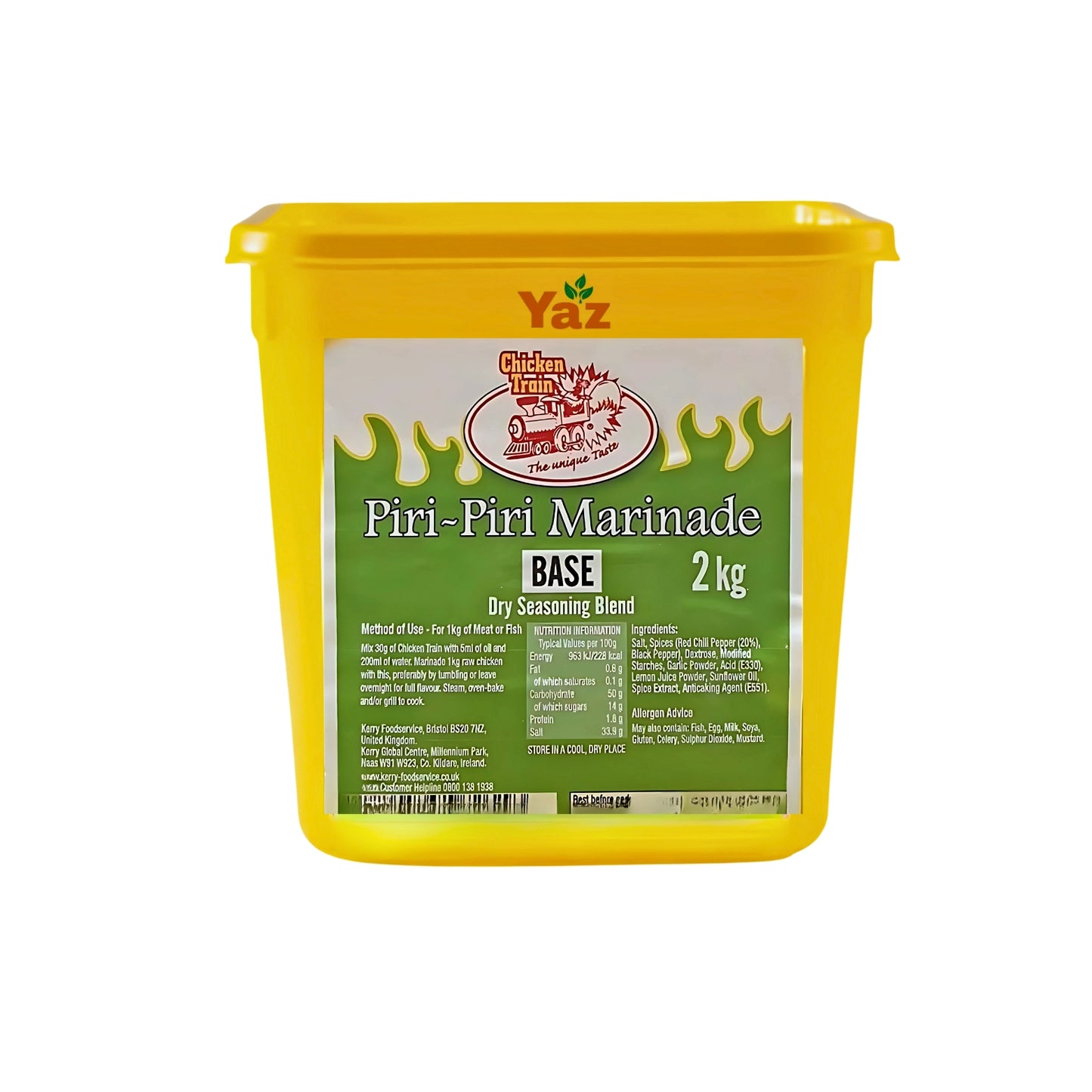 Base Piri Piri Marinade For Southern Fried Chicken Train 1x2kg