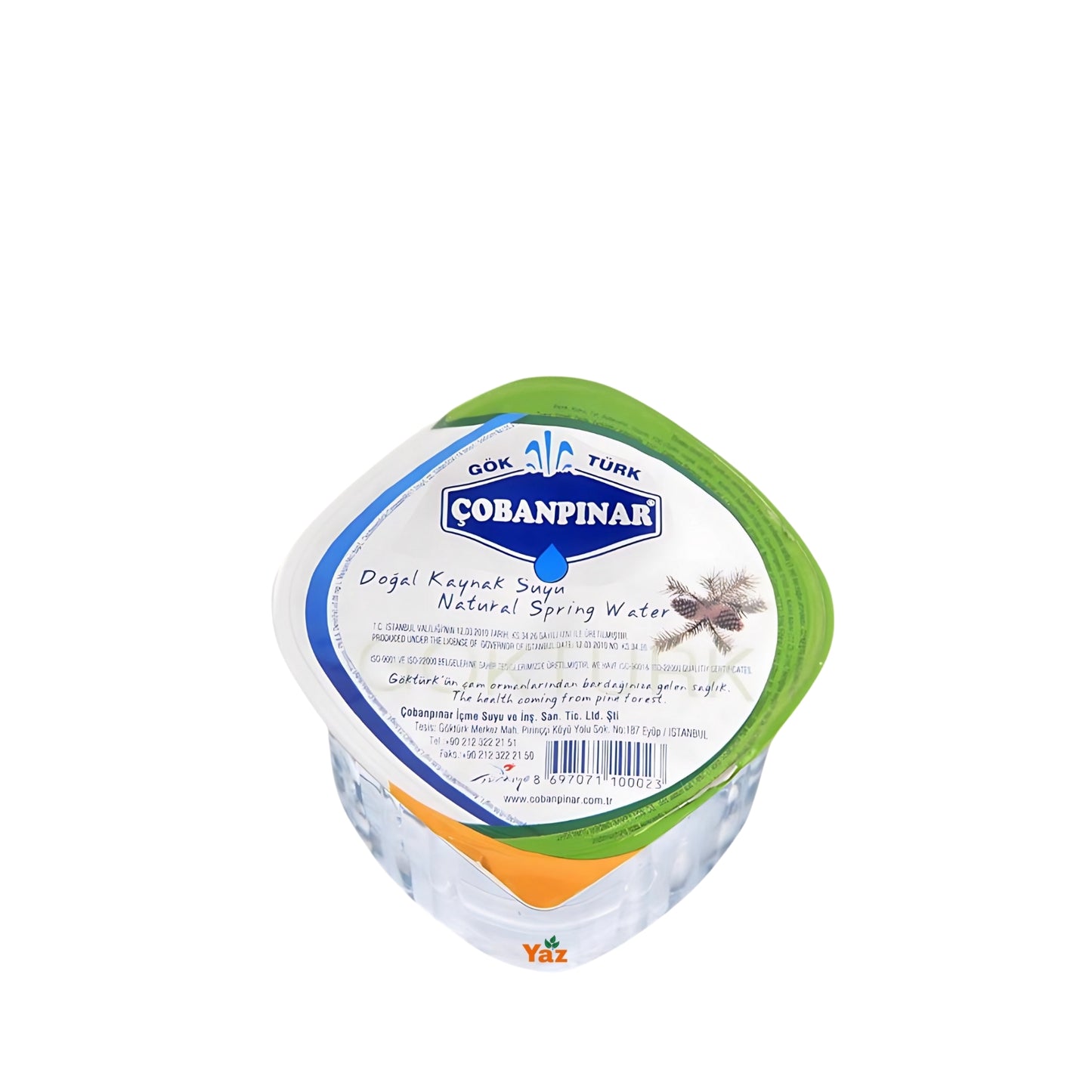 Coban Pinar (XXXS) Still Water Cup 60x180ml