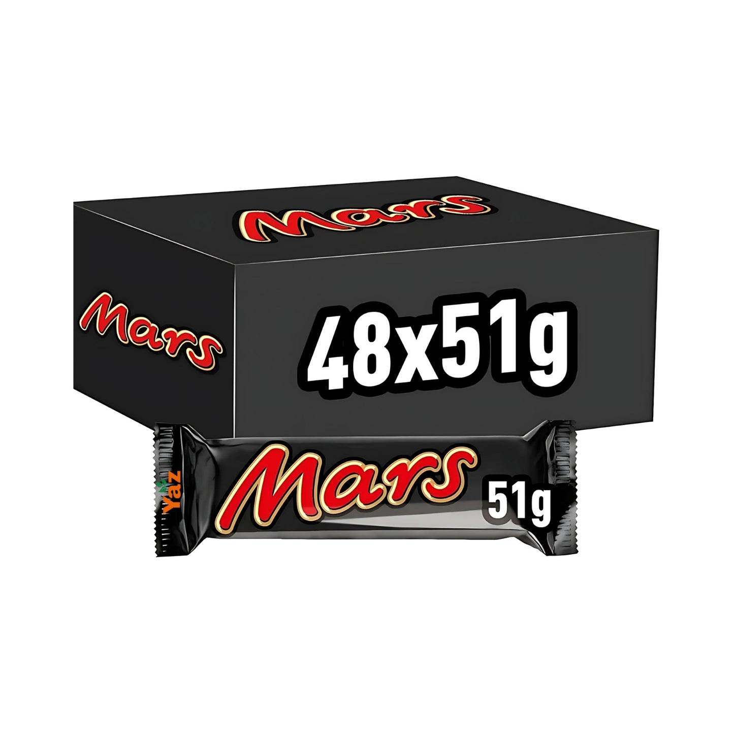 Mars Chocolate Bar 48x51g