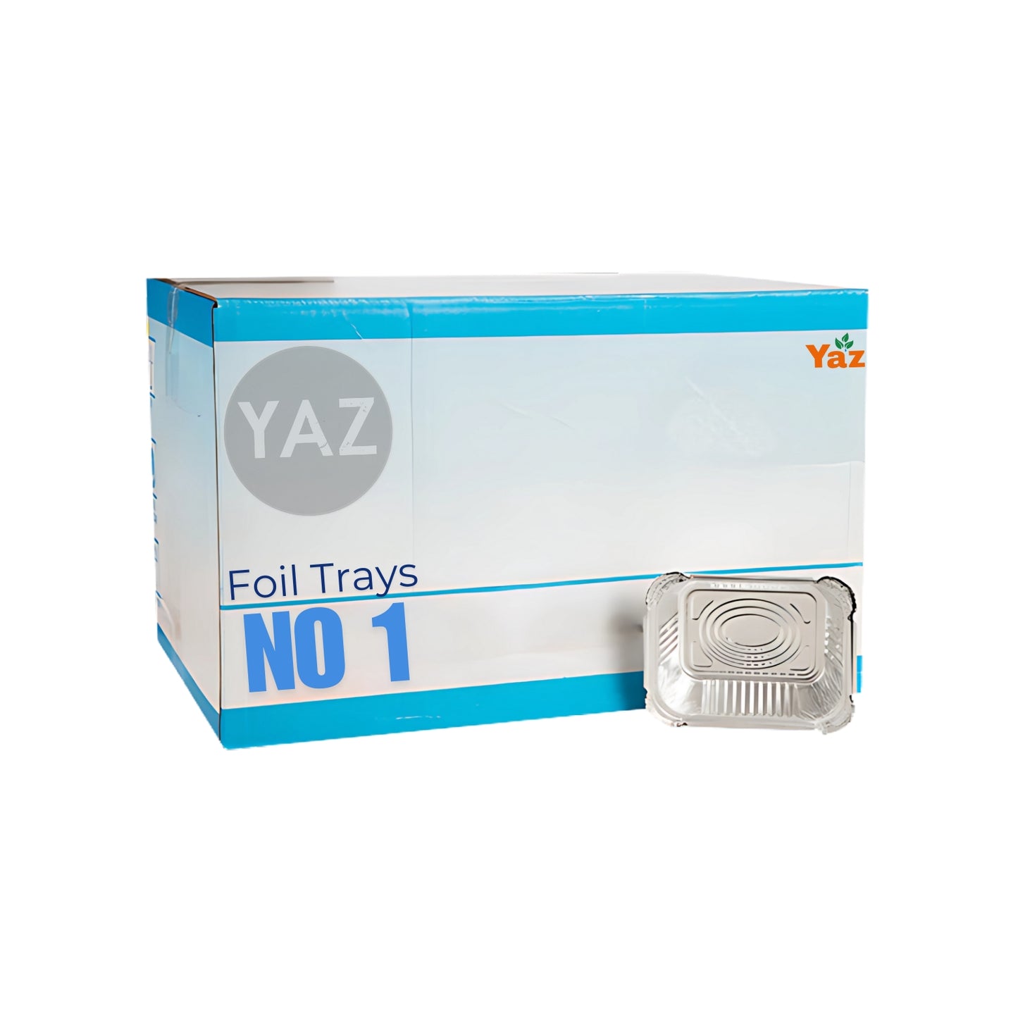 NO 1 Foil Tray Aluminium Containers (No1) 1x1000