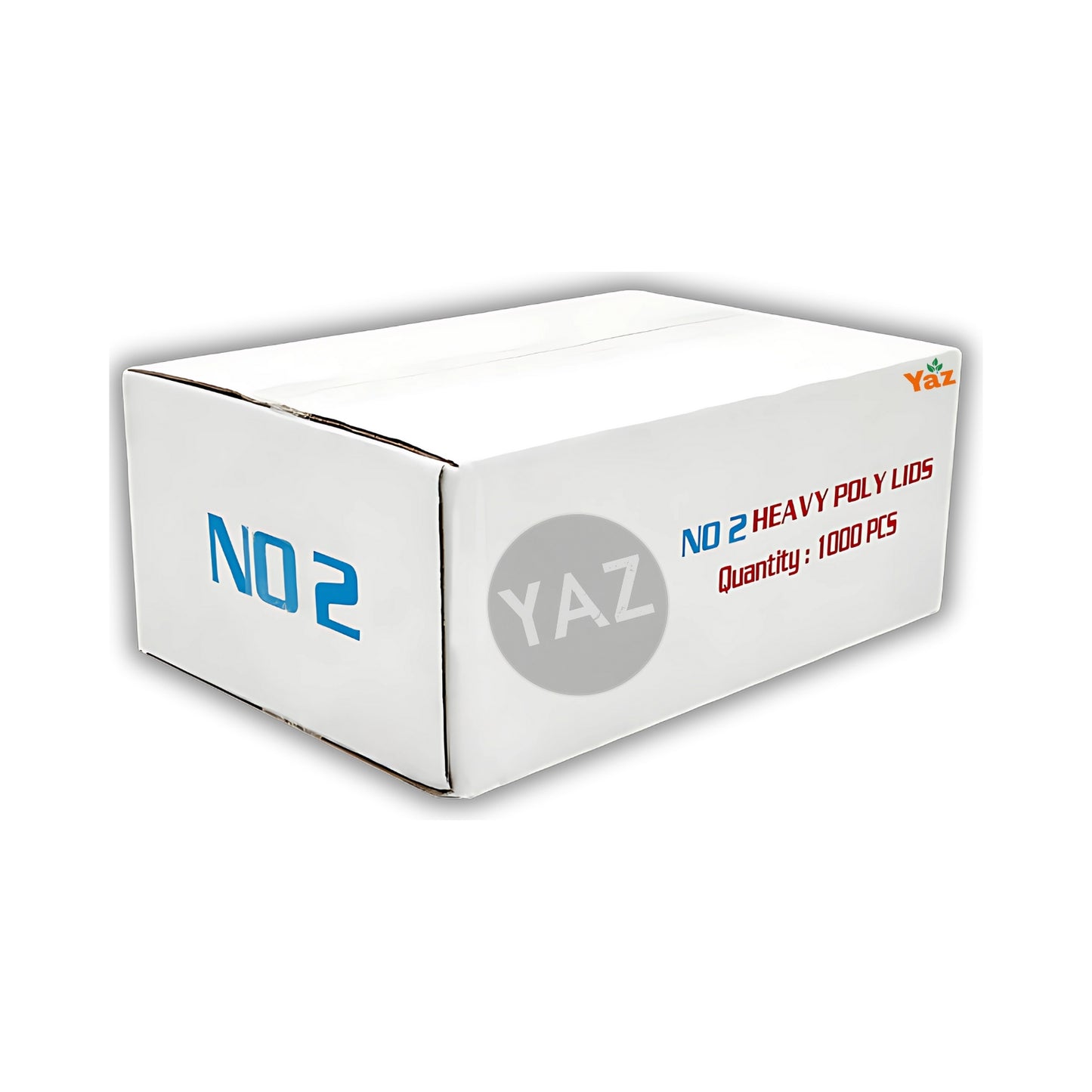NO 2 Poly Lids For Aluminium Foil Containers (No2) 1x1000
