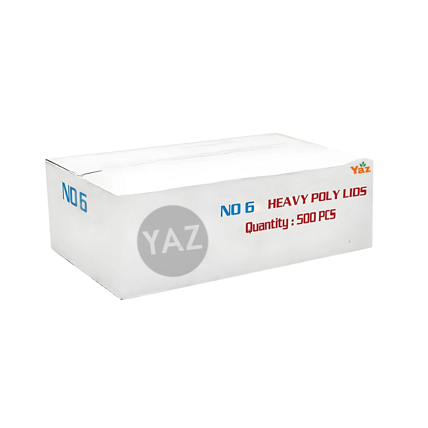 NO 6 Poly Lids For Aluminium Foil Containers (No6) 1x500