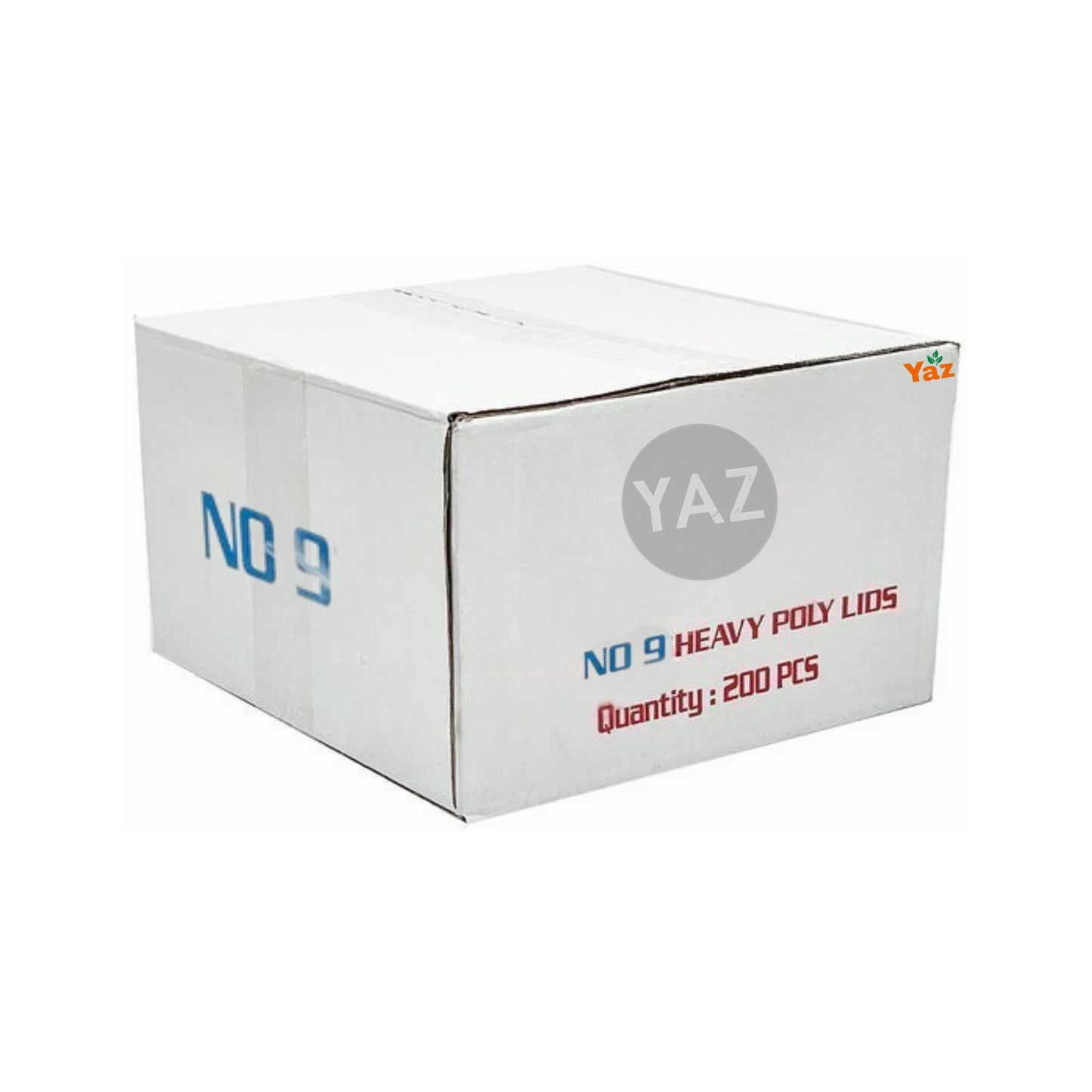 NO 9 Poly Lids For Aluminium Foil Containers (No9) 1x200