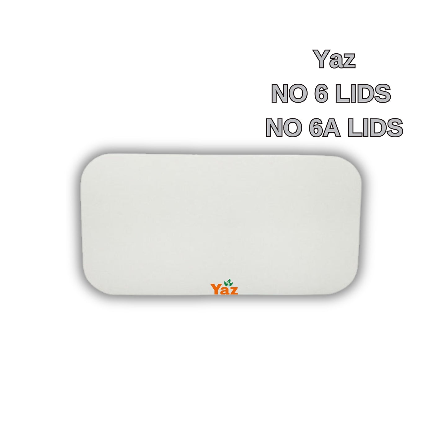 NO 6A Poly Lids For Aluminium Foil Containers (No6a) 1x500