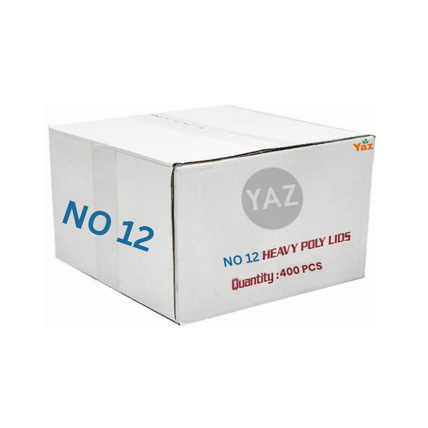 NO 12 Poly Lids For Aluminium Foil Containers (No12) 1x400