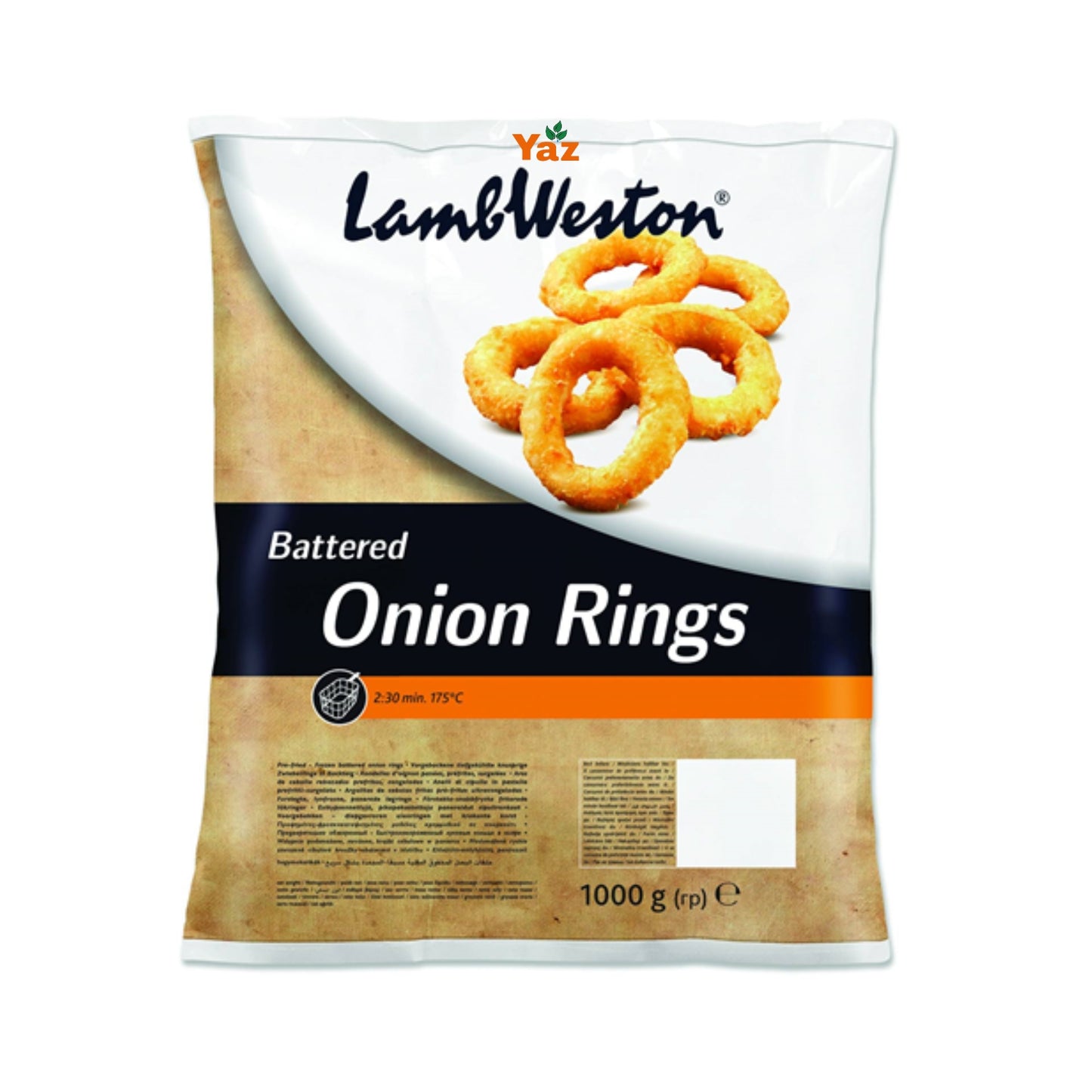 LW OR3 Battered Onion Rings 6x1kg