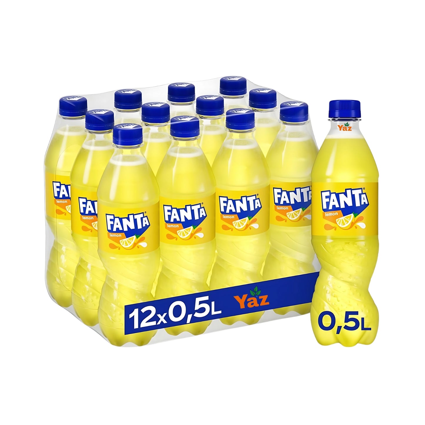 Fanta Lemon Small Pet Bottle GB 12x500ml
