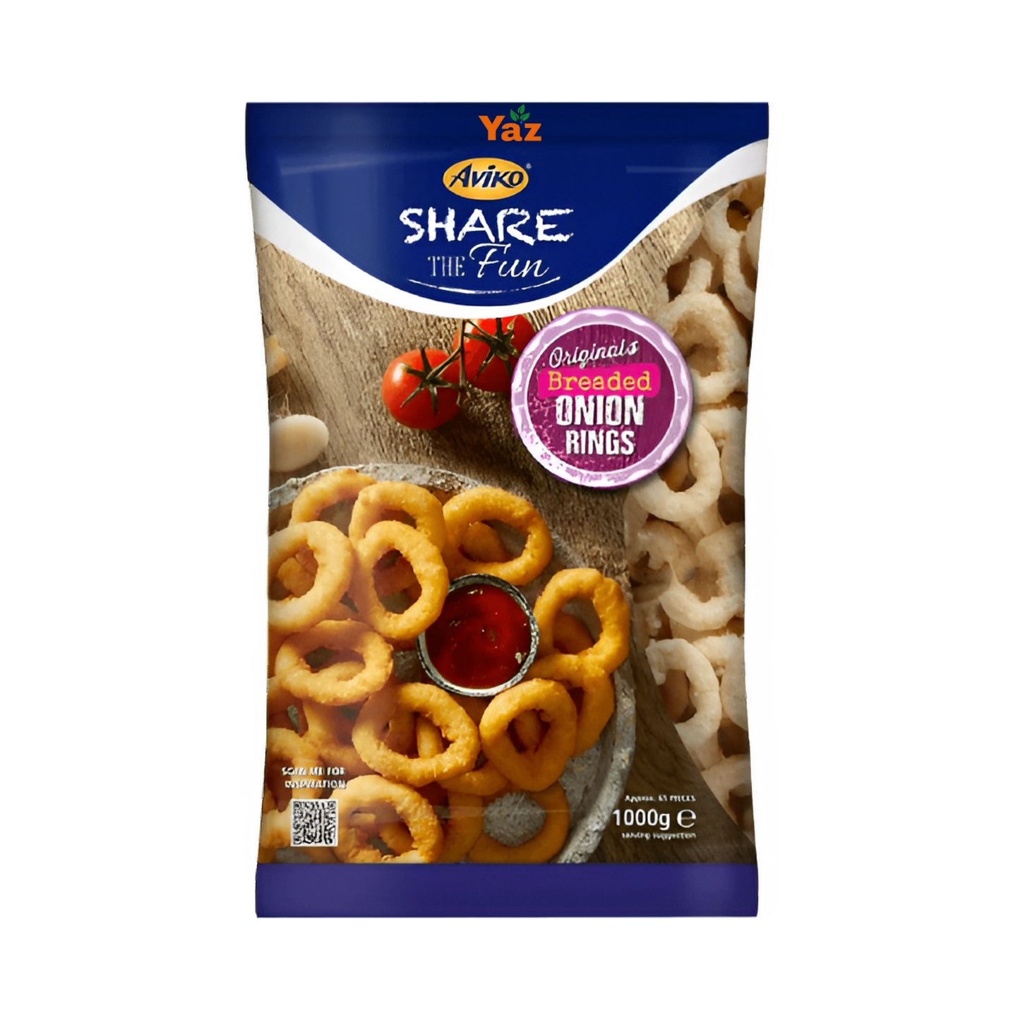 Aviko BREADED Onion Rings 6x1kg