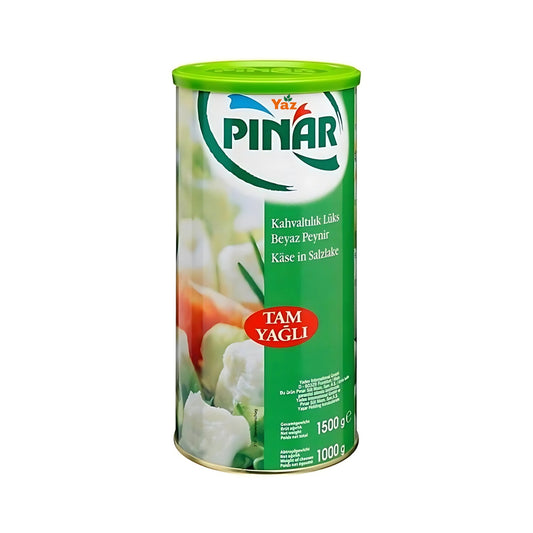 Pinar Full Fat Feta Cheese (Beyaz Peynir) 1x1kg
