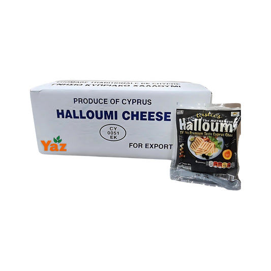 YAZ Tasty REAL Halloumi (Hellim) Made in Cyprus 12x200g