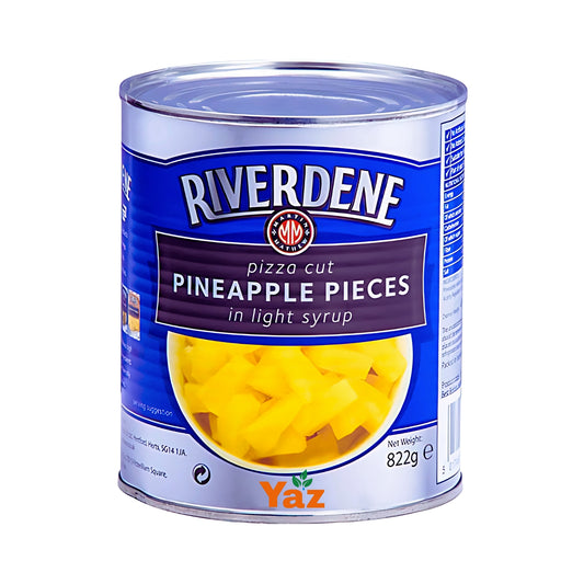 Riverdene Pizza Cut Pineapple Pieces in Small Tins 12x825g