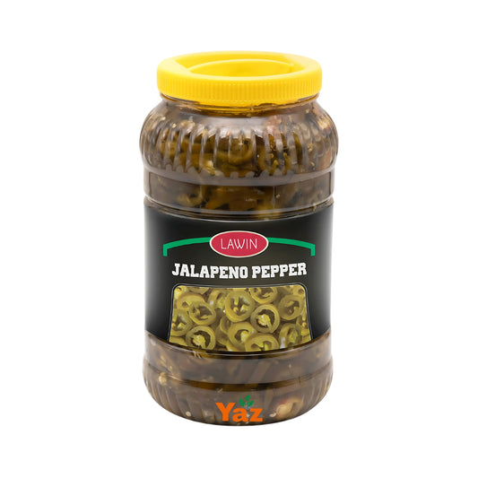 Sliced Jalapeño Pickled Peppers in Plastic 1x3kg