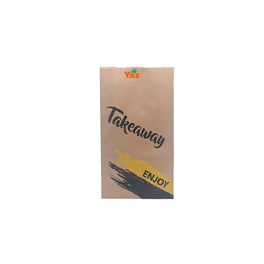 R4 Small Printed Brown Paper Bags 1x250