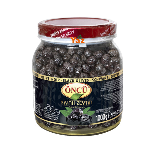 Oncu Large-Extra Large Black Olives (Siyah Zeytin) 1kg