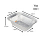 NO 1 Foil Tray Aluminium Containers (No1) 1x1000