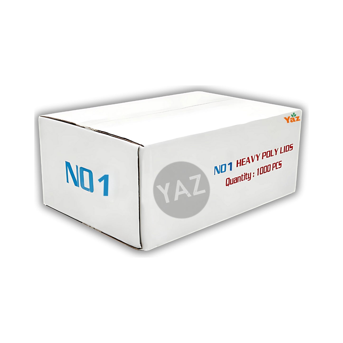 NO 1 Poly Lids For Aluminium Foil Containers (No1) 1x1000