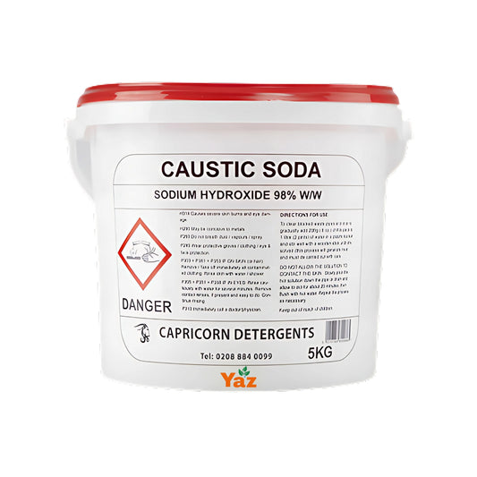 Caustic Soda (Sodium Hydroxide) Capricorn 1x5kg