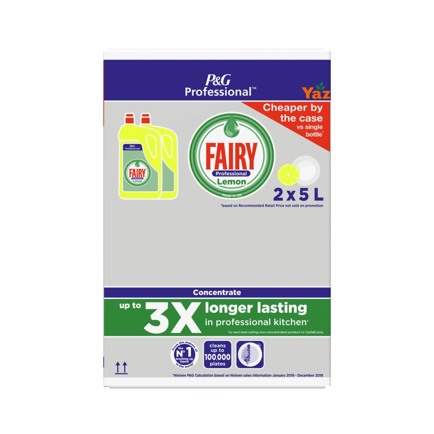 Fairy Lemon Washing Up Liquid 1x5L