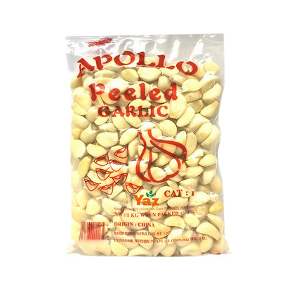 Peeled Fresh Garlic Cloves in Vacuum Pack 1kg