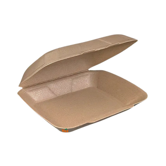 Brown Infinity (XL) MB1 1Compartment Take Away Food Boxes 1x150