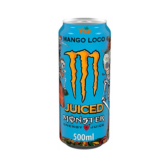 Monster Mango Loco Energy Drink Cans 12x500ml