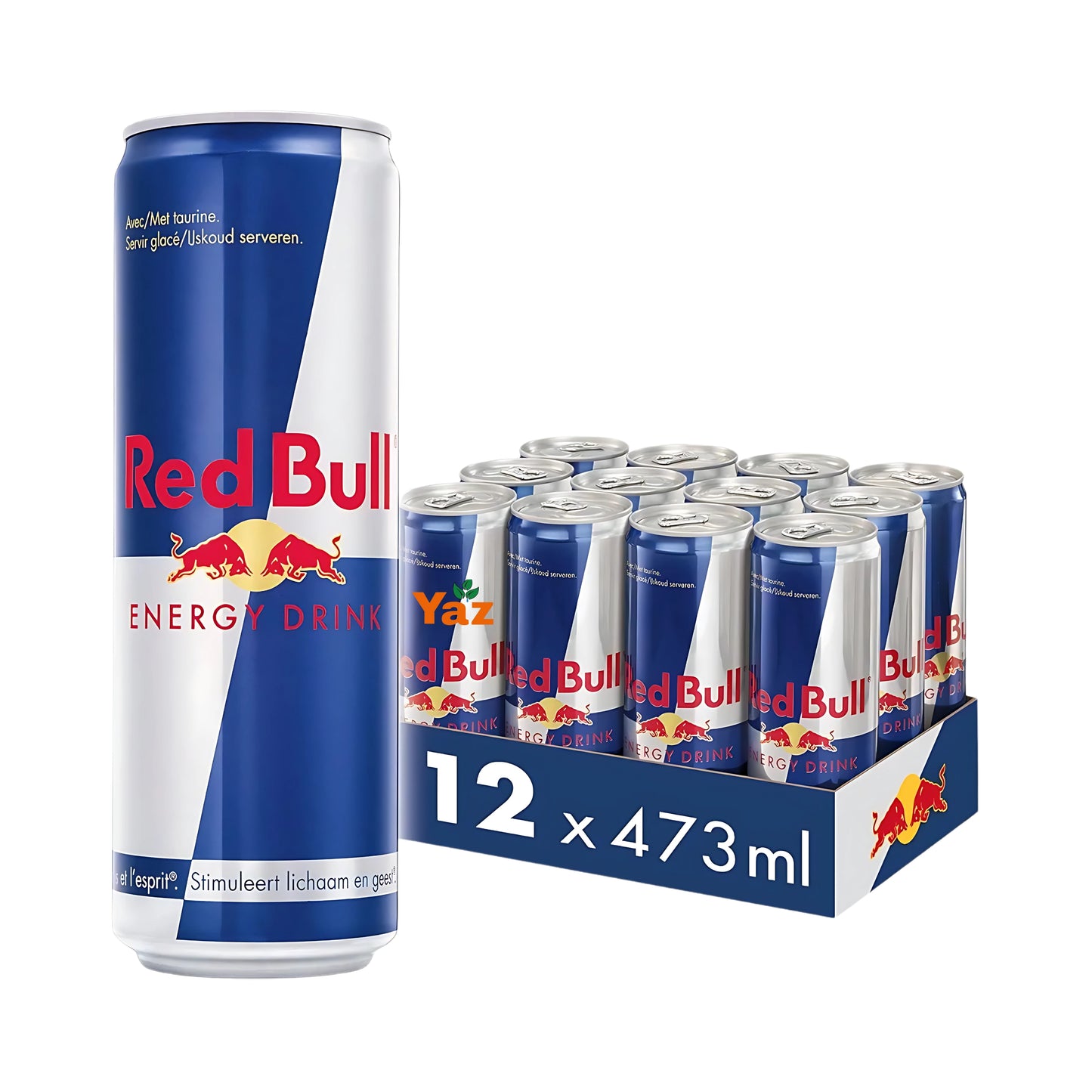 Red Bull (L) Energy Drink GB 12x473ml