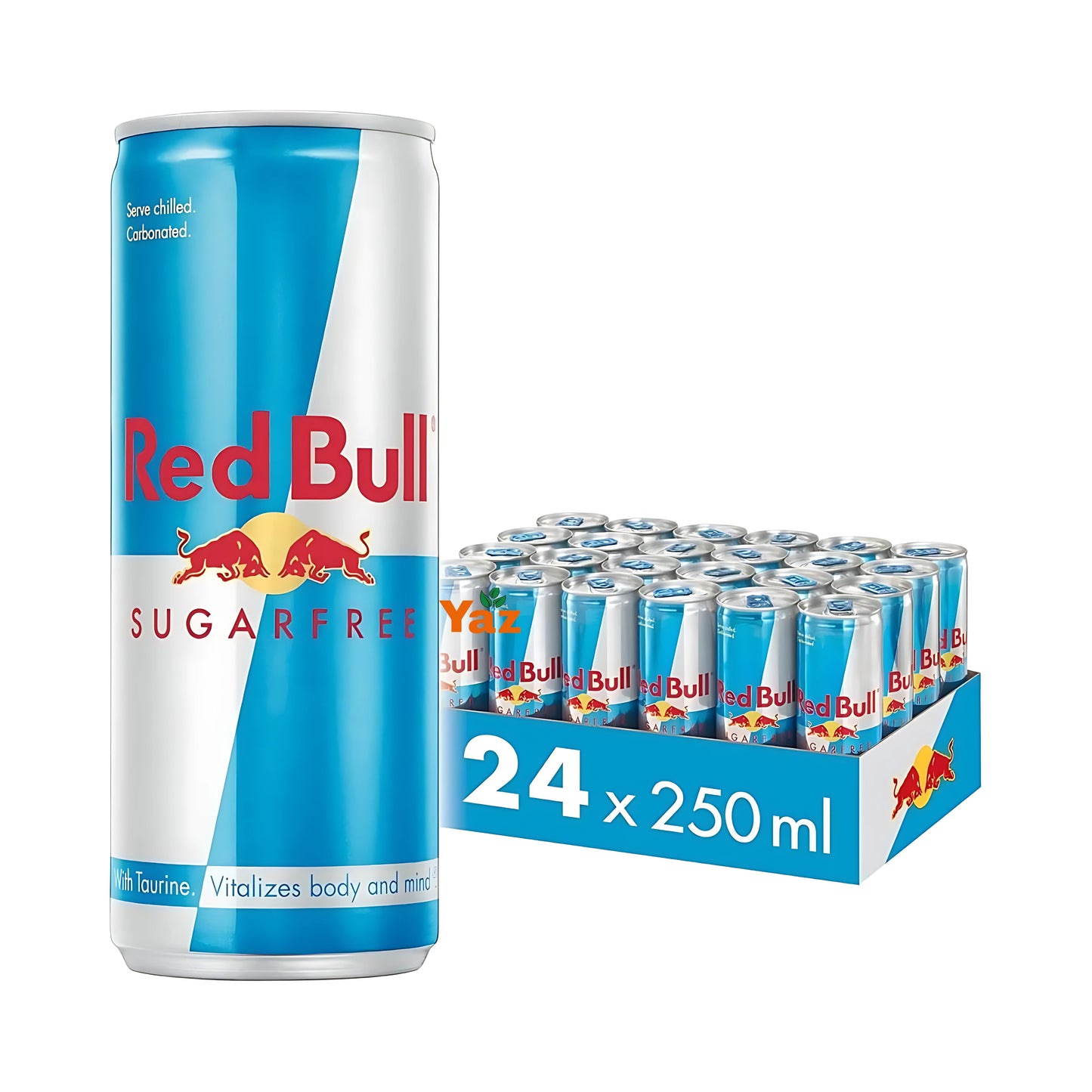 Red Bull Sugar Free Energy Drink GB 24x250ml
