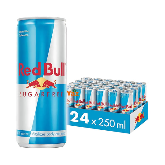 Red Bull Sugar Free Energy Drink GB 24x250ml