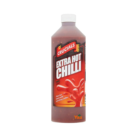 Extra Hot Chilli Sauce Crucials Squeezy 6x1L