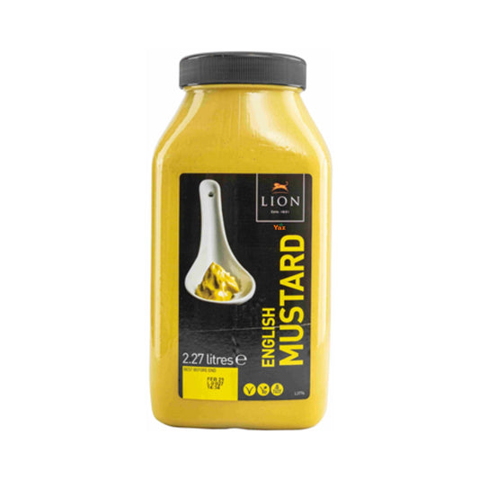 Lion ENGLISH MUSTARD Sauce 2x2.27L