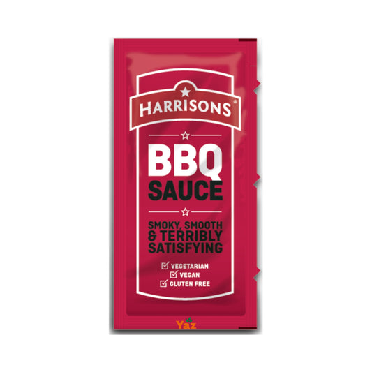 BBQ Barbecue Sauce Sachets Harrisons 200x10g