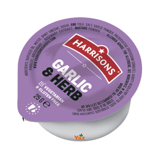 Harrisons Garlic and Herb Dip Pot Sauces 100x25g