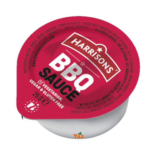 Harrisons BBQ Barbecue Dip Pot Sauces 100x25g